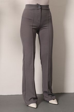 شلوار حجاب طوسی زنانه پنبه پلی استر İmajButik - کد 796692823
