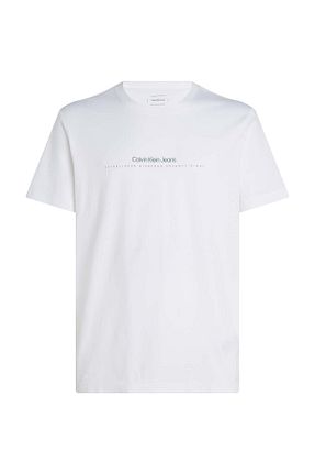 تیشرت سفید مردانه رگولار Calvin Klein - کد 877114521