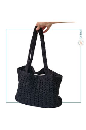 کیف دوشی مشکی زنانه Havimeri - کد 877088122