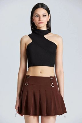 بلوز مشکی زنانه ساده World Fashion Trends - کد 877087728
