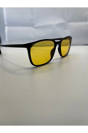 عینک محافظ نور آبی زرد مردانه شیشه MODA - کد 877130499