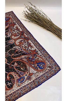 روسری سرمه ای 90 x 90 Onur - کد 877140661