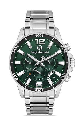 ساعت مچی سفید مردانه 41-45 میلی متر Sergio Tacchini - کد 877140409