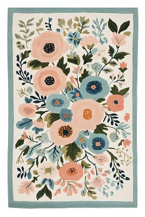 فرش رنگی قابل شستشو Rugs Modern Halı - کد 876378170