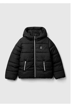 کاپشن مشکی بچه گانه رگولار United Colors of Benetton - کد 863526147