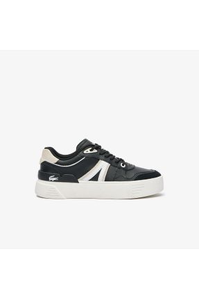 کفش اسنیکر مشکی زنانه بند دار Lacoste - کد 838637867