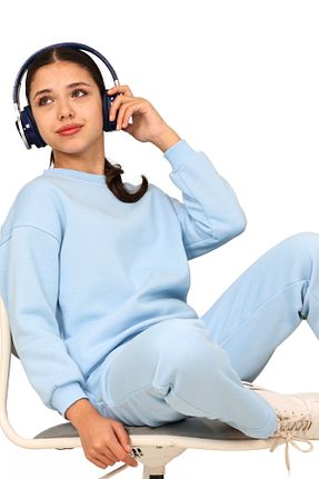 ست گرمکن آبی بچه گانه پنبه ای ERDEM KIDS - کد 877183068