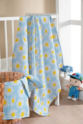 پتوی کودک و نوزاد رنگی پنبه ای Lunanino - کد 874747310