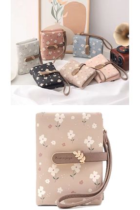 کیف پول قهوه ای زنانه ابعاد کوچک rinkadoll - کد 877214830