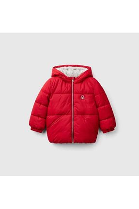 کاپشن قرمز بچه گانه رگولار United Colors of Benetton - کد 870534751