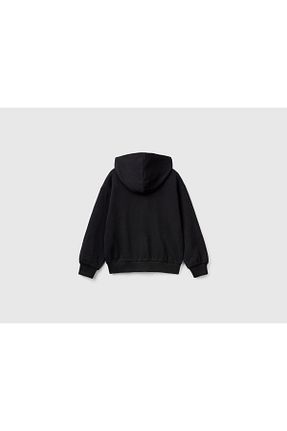 سوئیشرت مشکی بچه گانه ساده United Colors of Benetton - کد 877237627