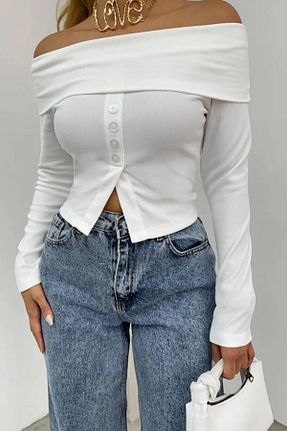 بلوز نباتی زنانه ساده Tena - کد 877236793
