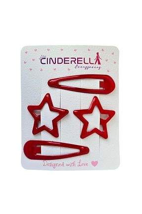 گیره سر قرمز بچه گانه Cinderella - کد 868929812
