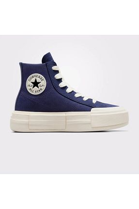 کفش اسنیکر سرمه ای زنانه بند دار Converse - کد 877237819