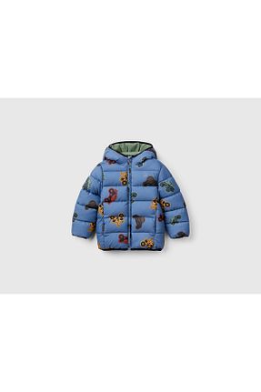 کاپشن آبی بچه گانه رگولار United Colors of Benetton - کد 877236775