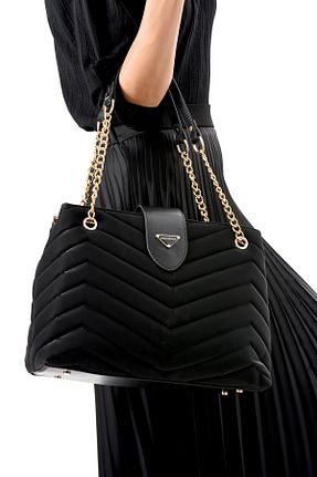 کیف دستی مشکی زنانه سایز متوسط Lifonbag - کد 877261378
