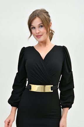 لباس مشکی زنانه بافتنی barış sülün lovebox - کد 371039252