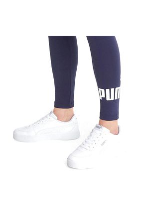 کفش اسنیکر سفید زنانه بند دار Puma - کد 877258765