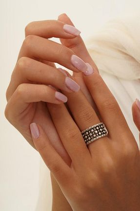 انگشتر جواهر طوسی زنانه زیرکن ZeyDor Accessories - کد 169414777