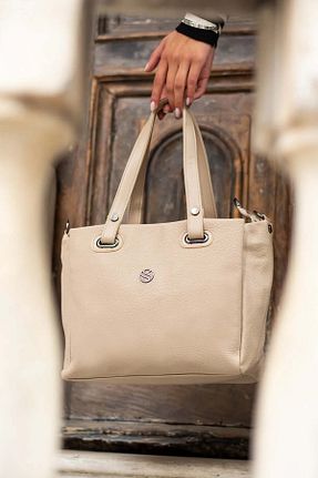 کیف دستی بژ زنانه سایز متوسط Lifonbag - کد 877280090