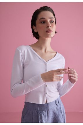 رویه سفید زنانه پلی استر TUBİA - کد 863527699