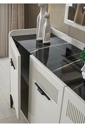 میز و پایه تلویزیون طوسی MDF KILINÇ - کد 877373058