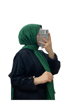شال سبز زنانه پنبه ای LOSYANA - کد 877376955
