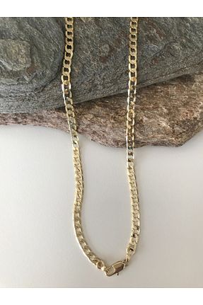 گردنبند استیل ( فولاد ) زرد استیل ضد زنگ XUPİNGS JEWELRY - کد 877381189