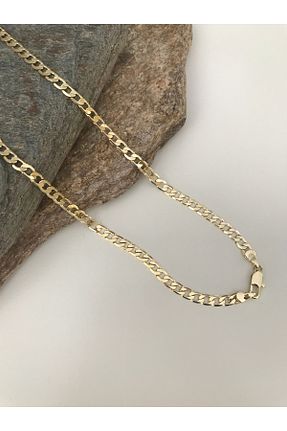 گردنبند استیل ( فولاد ) زرد استیل ضد زنگ XUPİNGS JEWELRY - کد 877381189