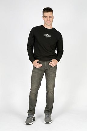 شلوار جین طوسی مردانه جین Lee Cooper - کد 877380458