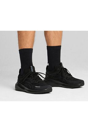 کفش اسنیکر مشکی مردانه بند دار Puma - کد 898217584