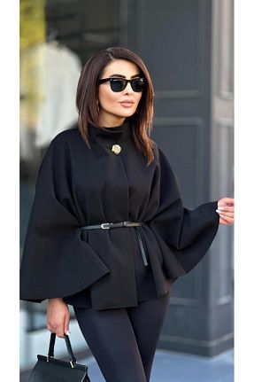کت مشکی زنانه رگولار Oslove - کد 877435078
