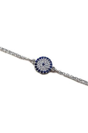 دستبند نقره سفید زنانه 925 عیار Sylvery Jewels - کد 877440770