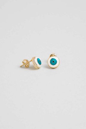 گوشواره نقره زرد زنانه 925 عیار So Chic - کد 873325692