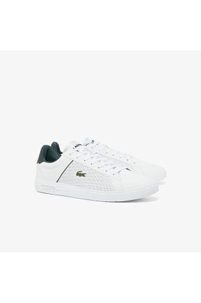 کفش اسنیکر سفید مردانه بند دار Lacoste - کد 877441201