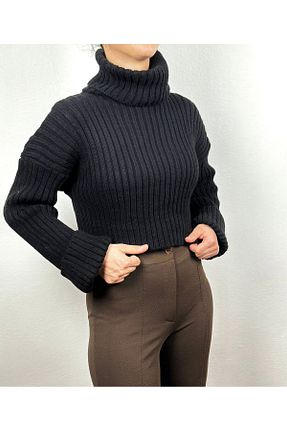 پلیور مشکی زنانه ساده soft collection - کد 877447429