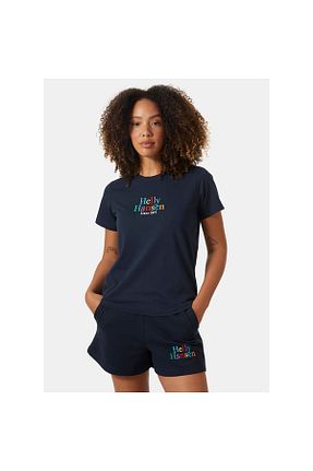 تیشرت اسپرت سرمه ای زنانه رگولار Helly Hansen - کد 825256188