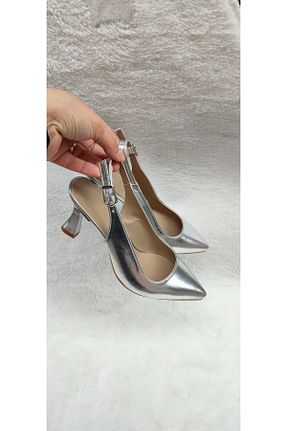 کفش مجلسی طوسی زنانه چرم لاکی Berush Bride - کد 877475355