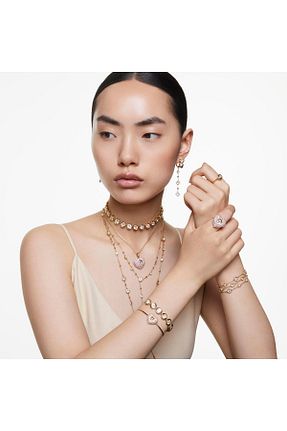  صورتی Swarovski - کد 877509448