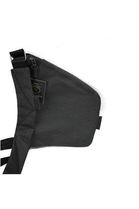 کیف دوشی مشکی مردانه پارچه ای Leyl - کد 50646728