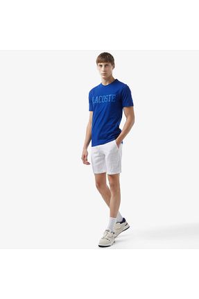 شلوارک و برمودا سفید مردانه رگولار Lacoste - کد 877523423