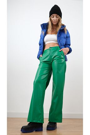 شلوار سبز زنانه بافتنی Miapiashop - کد 455833129