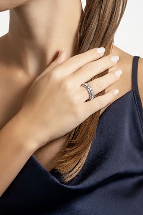 انگشتر نقره سفید زنانه 925 عیار So Chic - کد 877531343