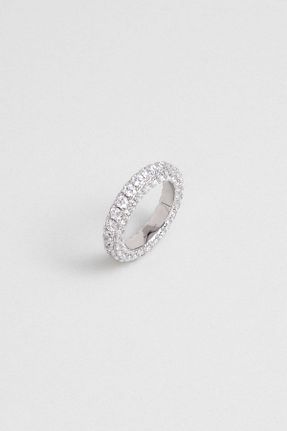 انگشتر نقره سفید زنانه 925 عیار So Chic - کد 877531343
