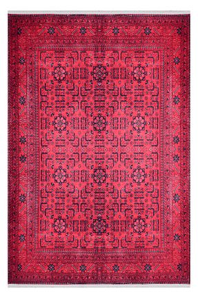 گلیم قرمز پلی استر Alpina Home - کد 839471024
