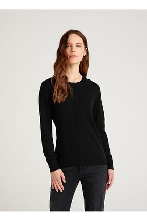 پلیور مشکی زنانه ساده Sisley - کد 877540938