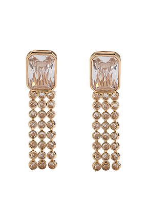 گوشواره جواهر طلائی زیرکن Parfois - کد 877555225