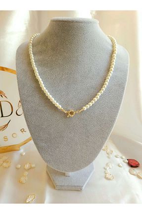 گردنبند مروارید مروارید فرهنگی LE&DA Accessory - کد 877560451