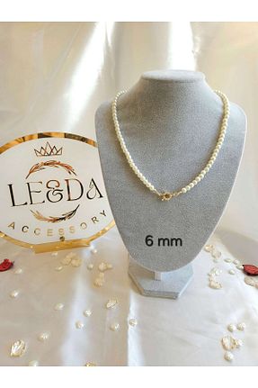 گردنبند مروارید مروارید فرهنگی LE&DA Accessory - کد 877560451