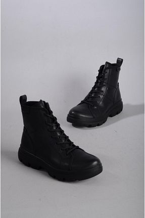 بوت / نیم بوت مشکی زنانه پاشنه تخت Legero - کد 780869029